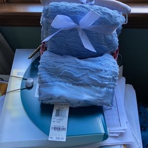 Blue Baby Blanket. NWT